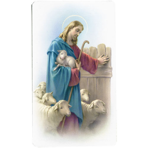Good Shepherd Holy Card