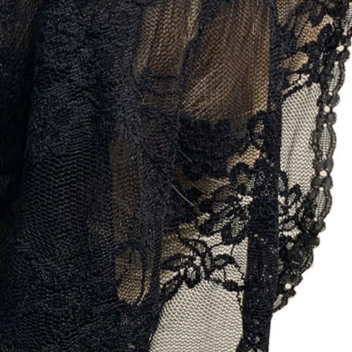 Thumbnail: Black Lace Chapel Veil