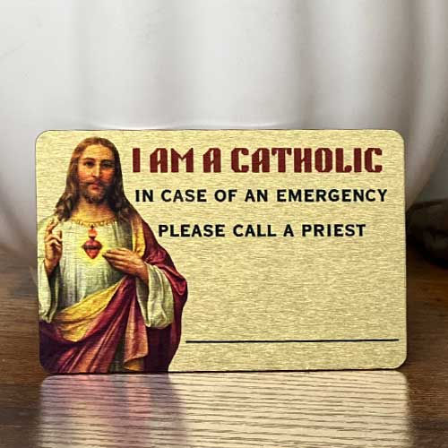 Thumbnail: Catholic Identification Cards - Set