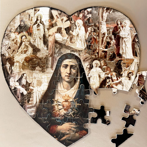 Thumbnail: Our Lady of Sorrows Puzzle