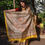 Thumbnail: Mithila Vatika Handpainted Madhubani Tussar Silk Saree