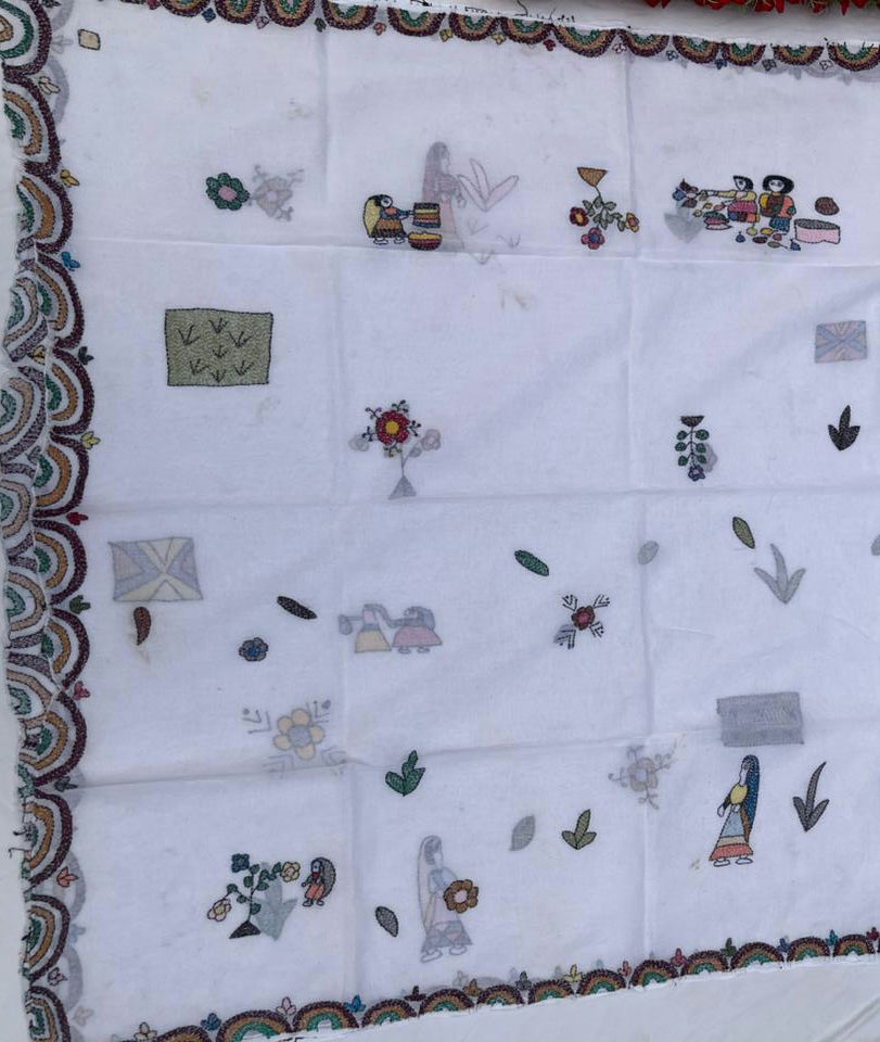 Thumbnail: Sujani Cotton Dupatta 