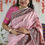 Thumbnail: Gul Gulabo - Baby Pink Korean Silk Saree