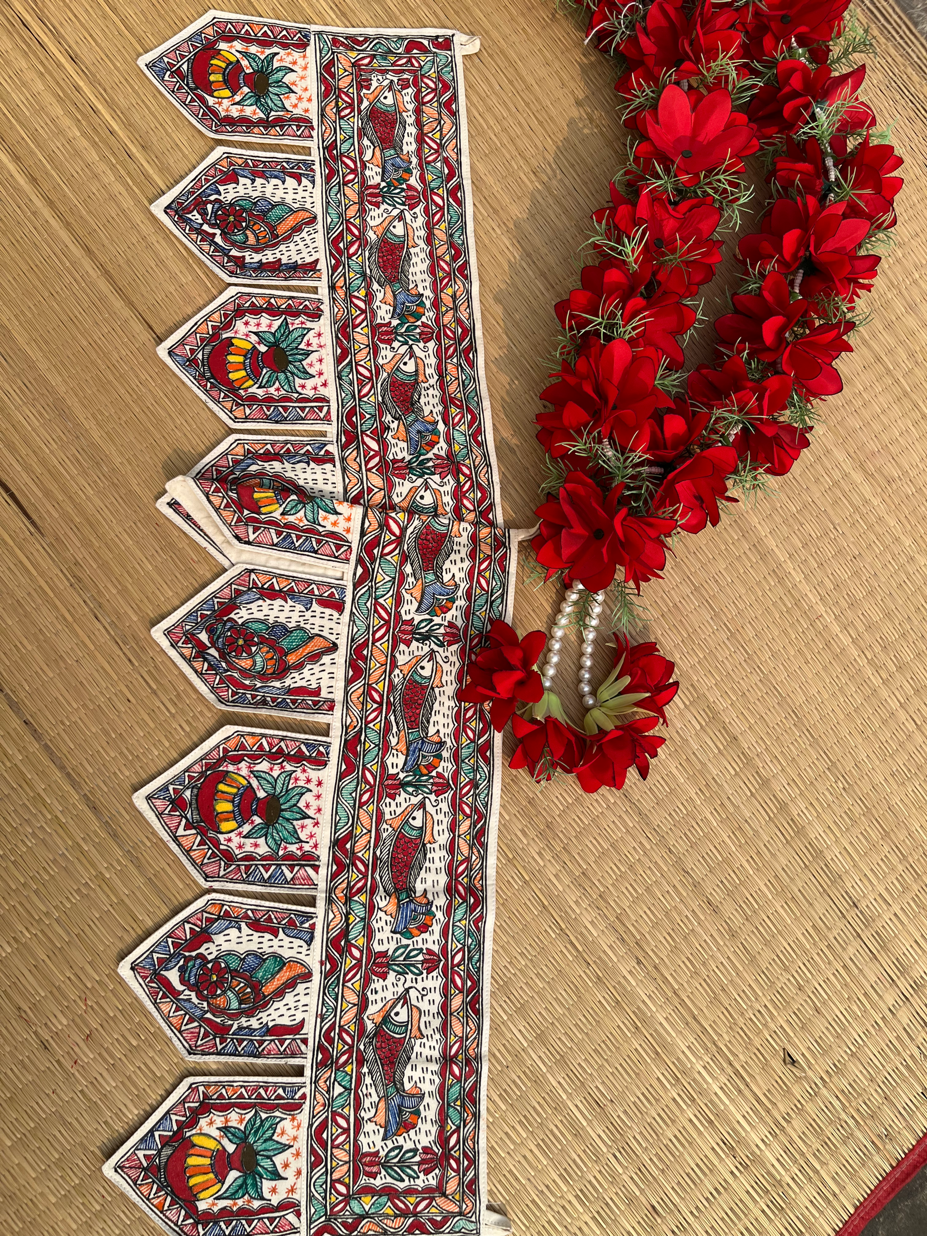 Handpainted Madhubani Toran