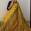 Thumbnail: Morpankh- Madhubani Korean Silk Yellow Saree
