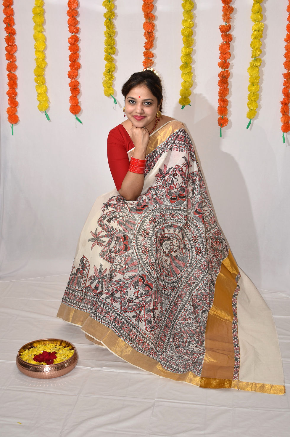 Dulha saree clearance