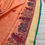 Thumbnail: Handpainted Madhubani linen saree 