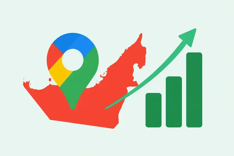 نستطيع تحسين ظهور شركتك على جوجل خرائط لسكان الامارات