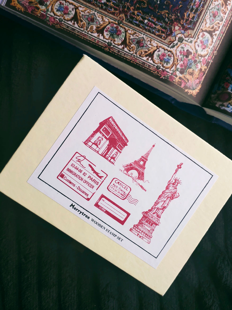 Thumbnail: Wooden Ephemeral Stamp Set