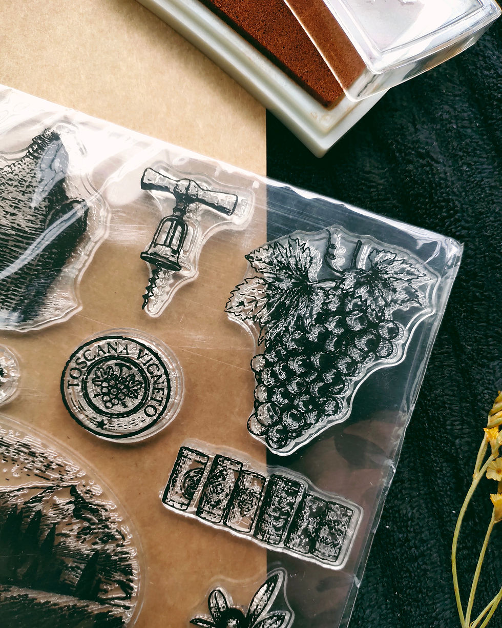 Thumbnail: Vineyard Clear Stamp Set