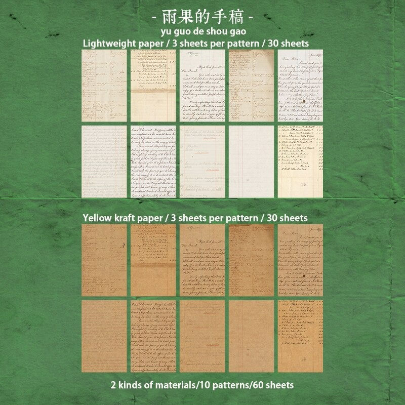 Thumbnail: 60 Sheets Ancient Manuscripts