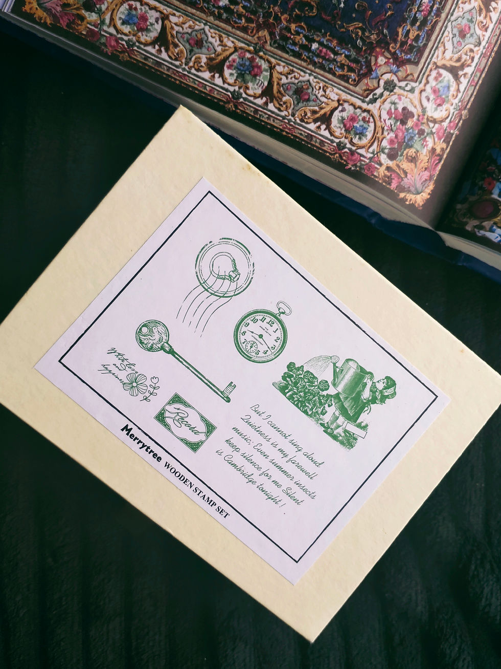 Thumbnail: Wooden Ephemeral Stamp Set