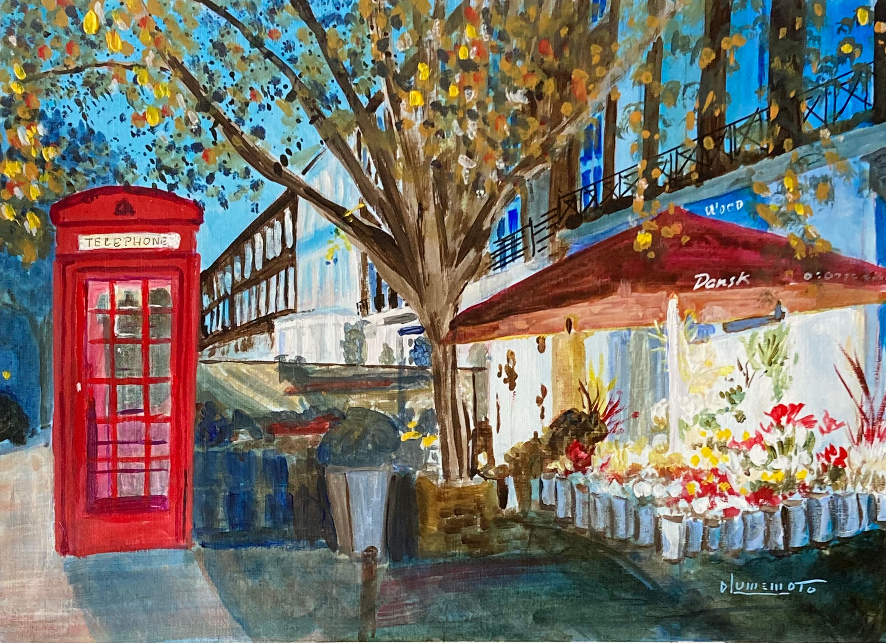 Telephone corner 10”x14”