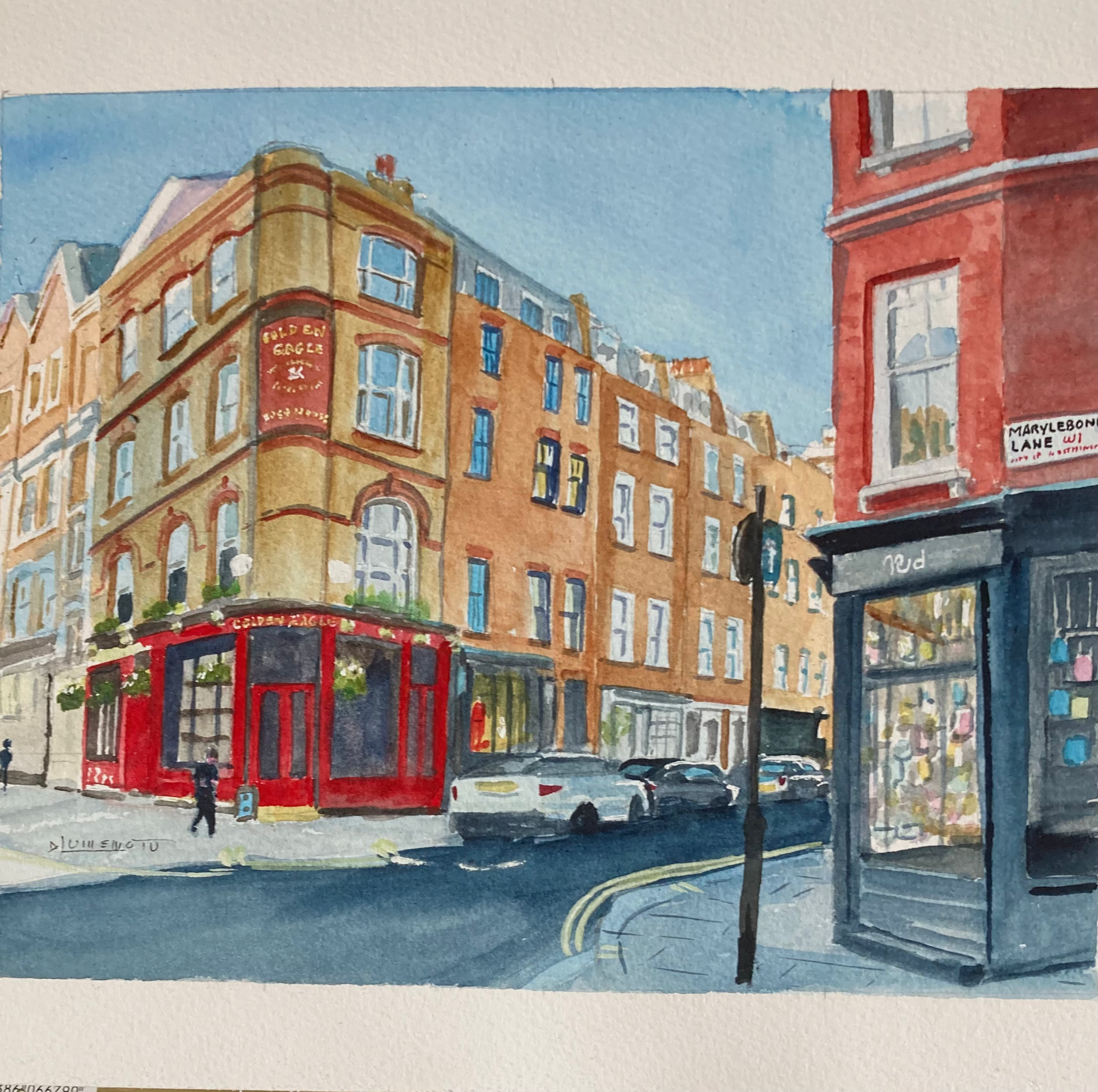Marylebone Lane (8”x10”)