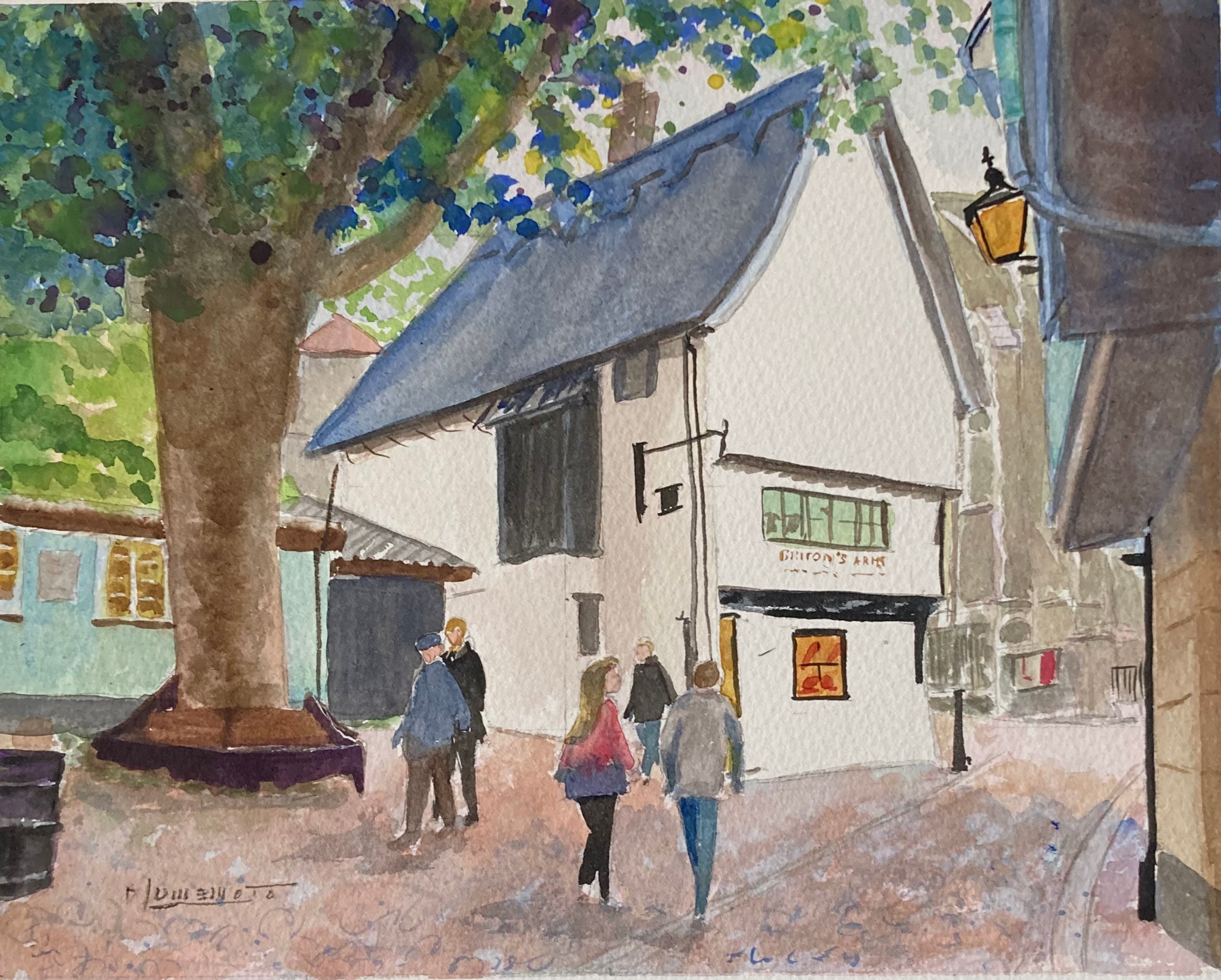 Elm Hill, Norwich (8”x10”)