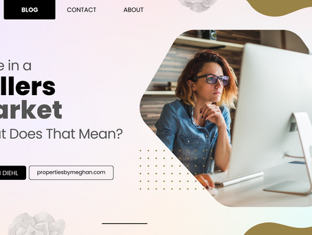 We’re in a Sellers’ Market. What Does That Mean?