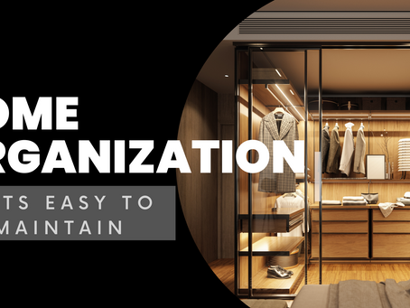 Home Organization That’s Easy to Maintain