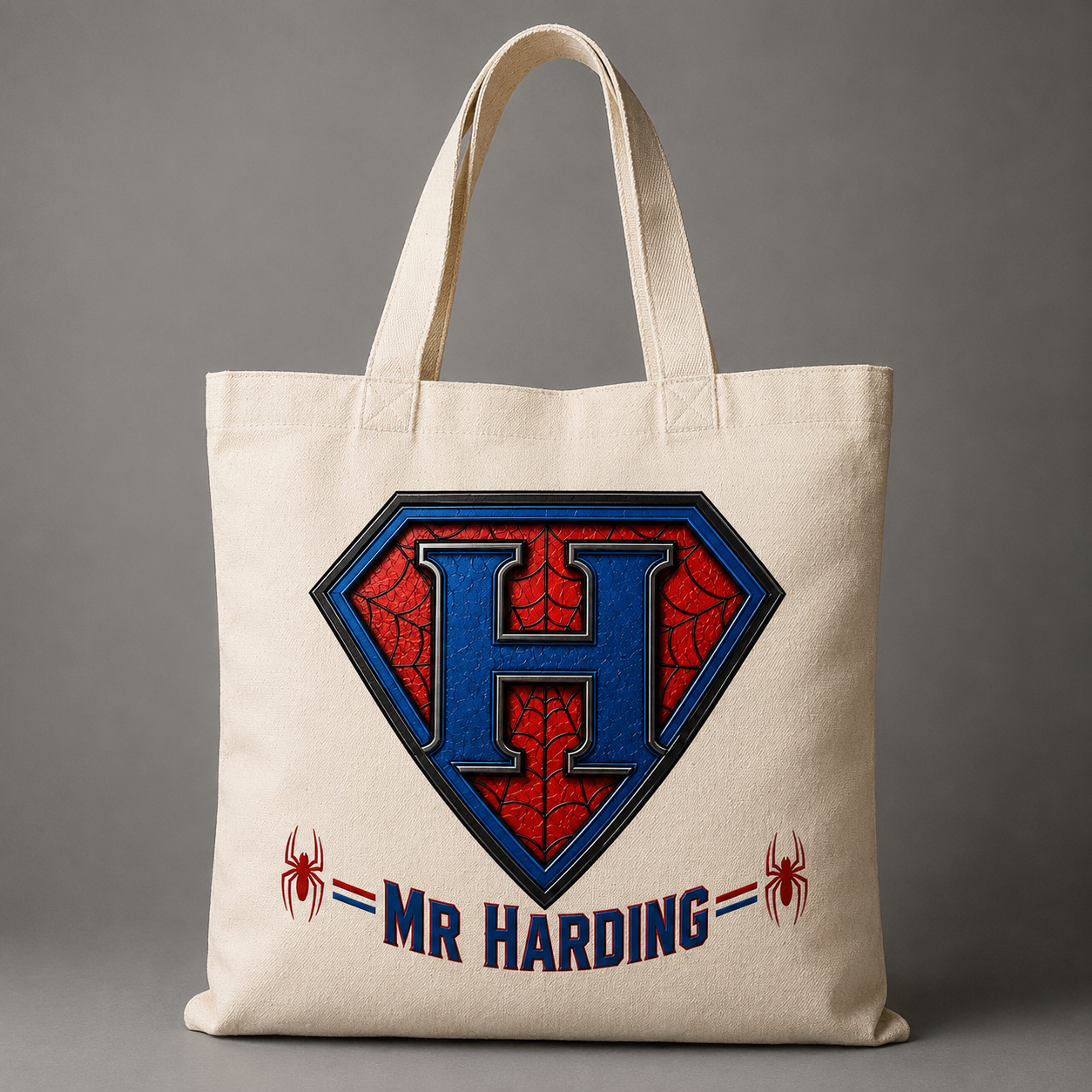 Hero TAG'D Collection Mr Harding tote bag with H shield
