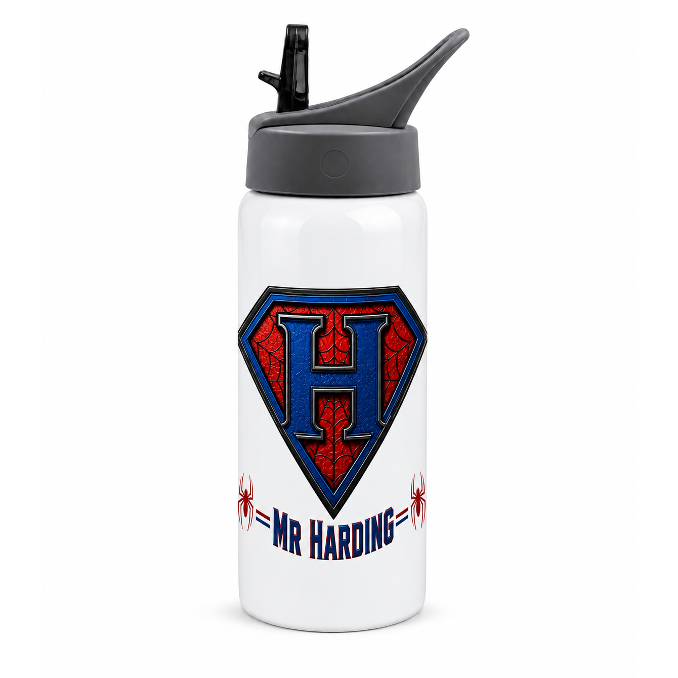 Hero TAG'D Collection water bottle with Mr Harding logo