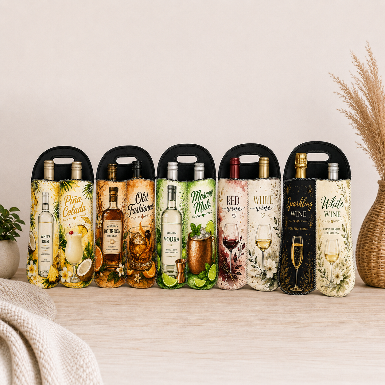 Double Bottle Cooler Bag