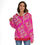 Miniaturebillede: Mollyrosenhoney Fleece Hoodie med side-lynlås #7