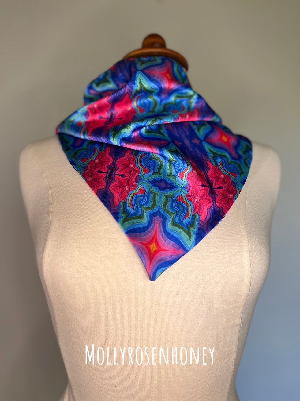 Miniaturebillede: Mollyrosenhoney Satin Tørklæde #12