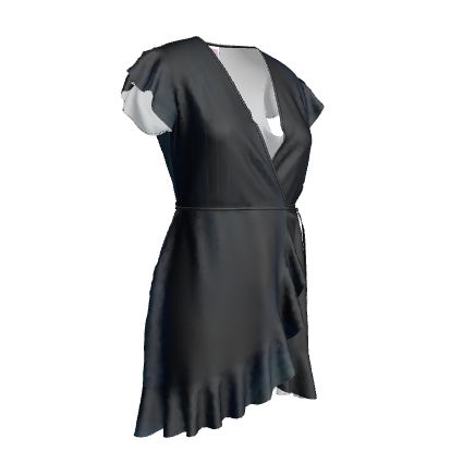 Mollyrosenhoney Silke Wrap Tea-kjole #8