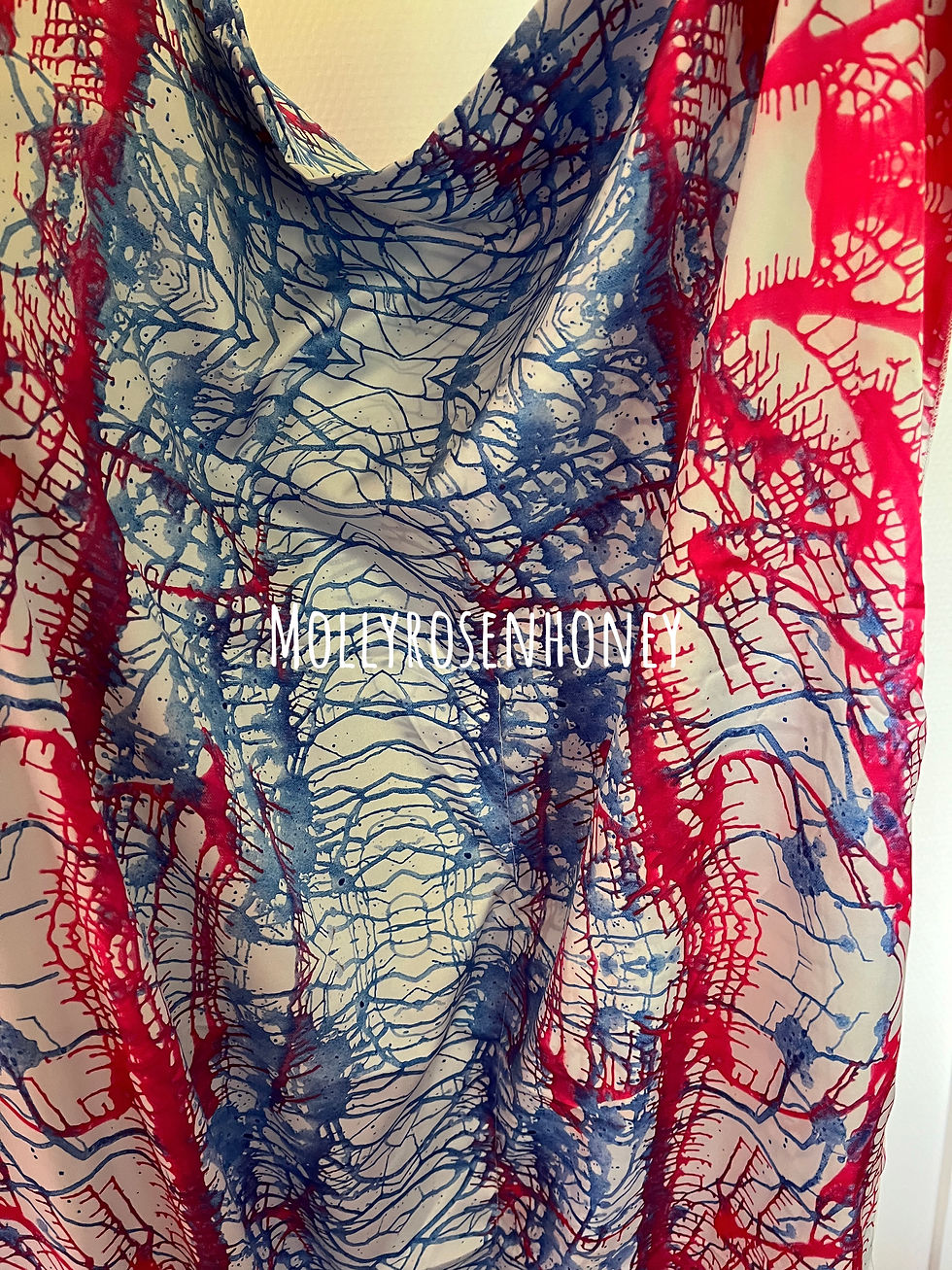 Miniaturebillede: Mollyrosenhoney Kaftan Kjole #4  Str. 2XL
