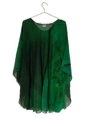 Mollyrosenhoney Silke Georgette Kaftan Tunika #11