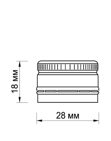 Thumbnail: Алюминиевый колпачок под винт