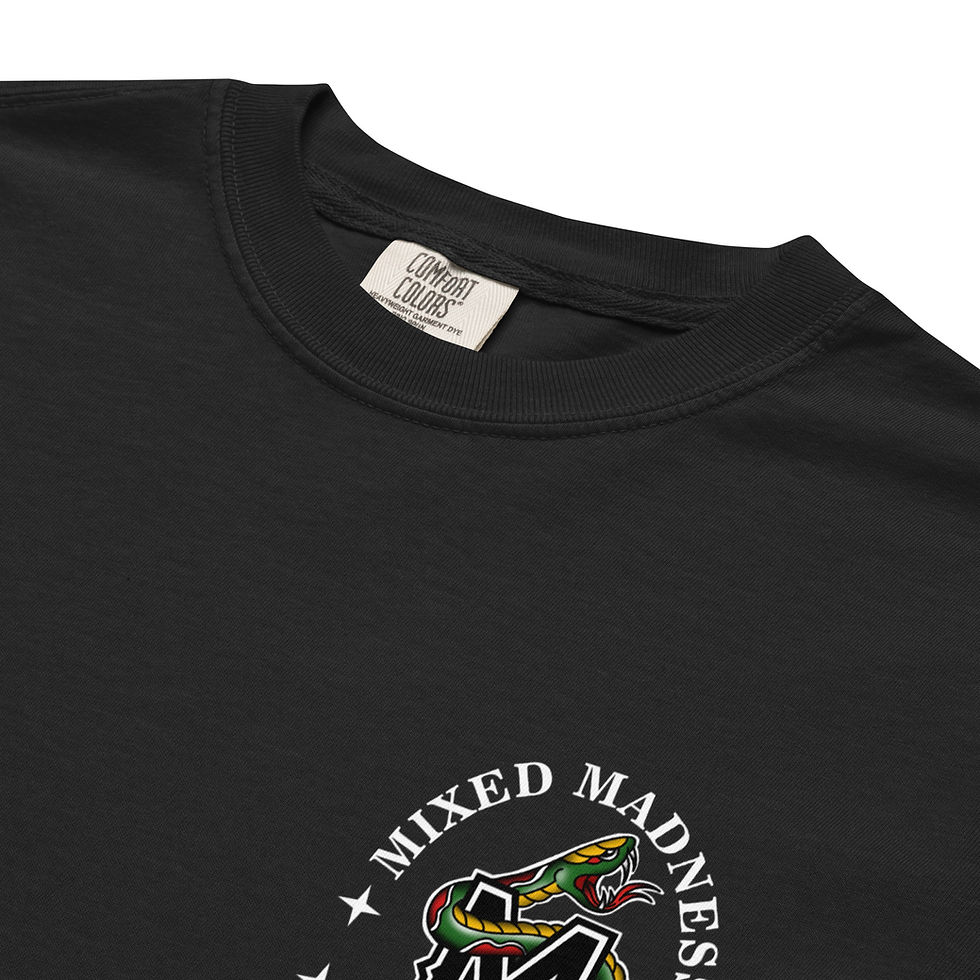 Thumbnail: Green Serpent Tee - Black