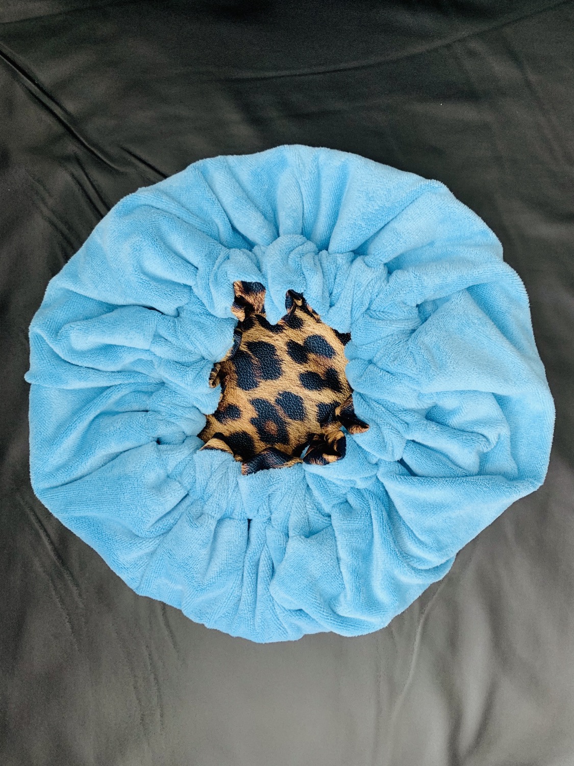 Thumbnail: Shower Cap & Microfiber Towel Bonnet 