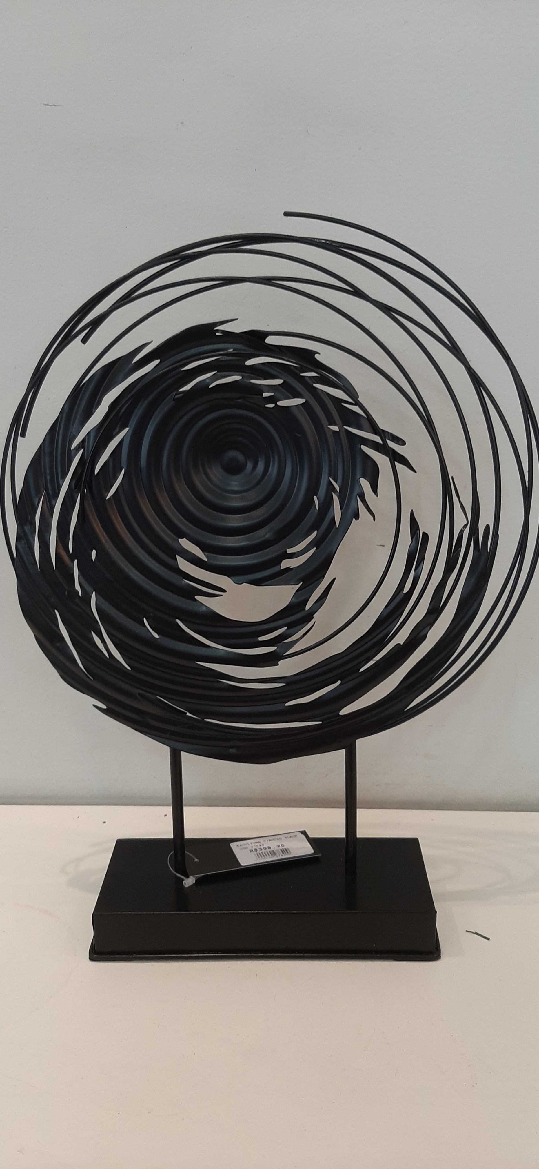Escultura Círculo Black GD