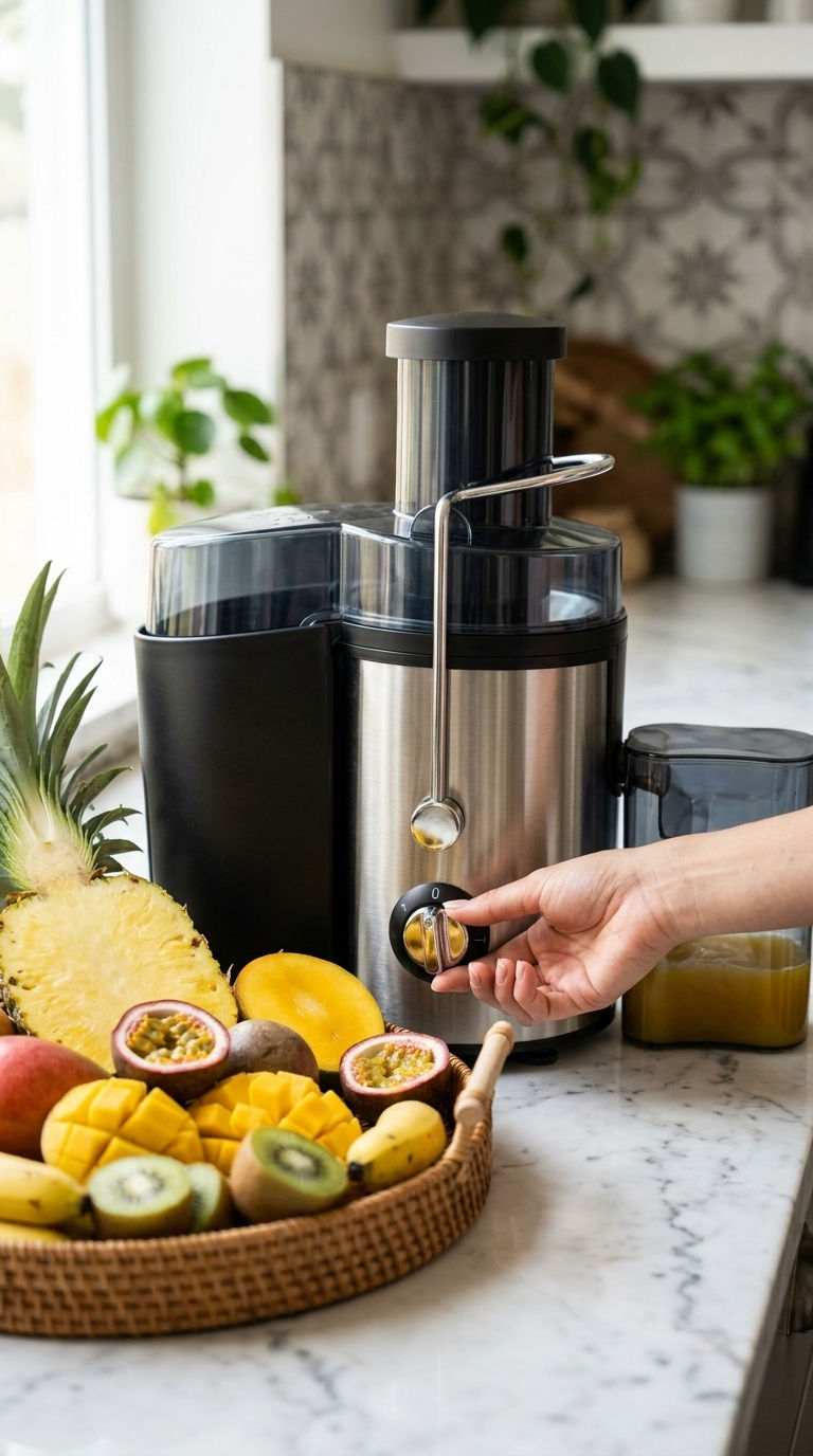 Miniatura: Extractor de Jugos | SUNE de Acero Inoxidable | 200W