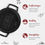 Thumbnail: Cuisinel Pre Seasoned Cast Iron Skillet and 3 QT Double Dutch Oven Set