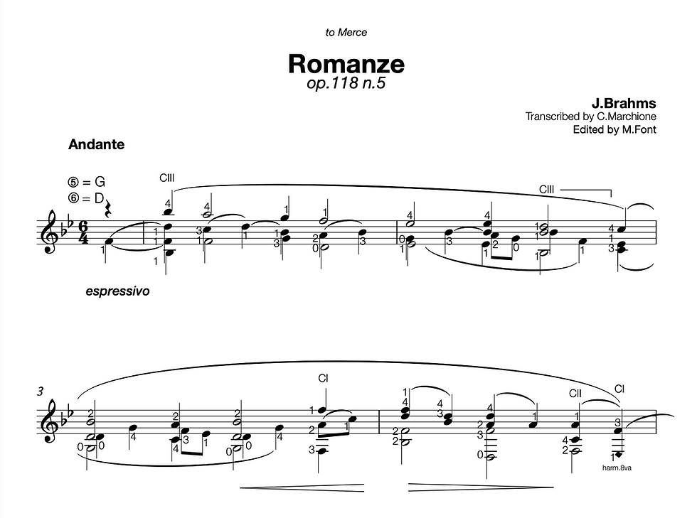 Thumbnail: Romanze, Op.118 No.5 by J.Brahms