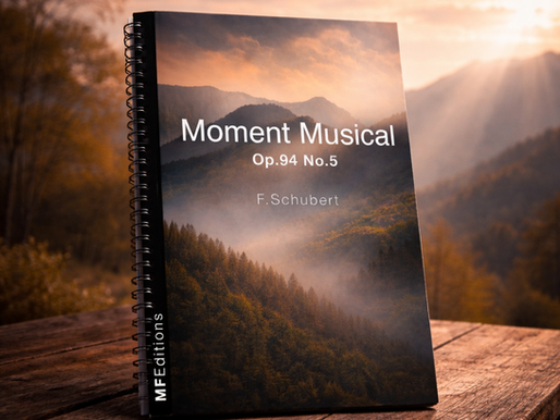 New Release — Schubert: Moment Musical Op. 94 No. 5
