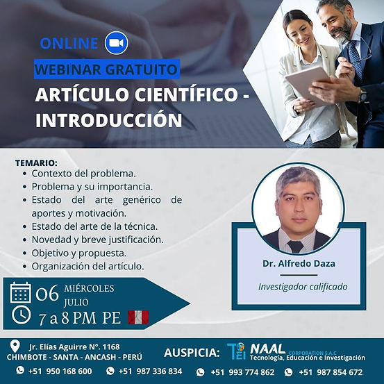 ARTÍCULO CIENTÍFICO - INTRODUCCIÓN