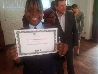 Mololuwa Adeleke Excels In Competition Organized By The British Deputy High Commission