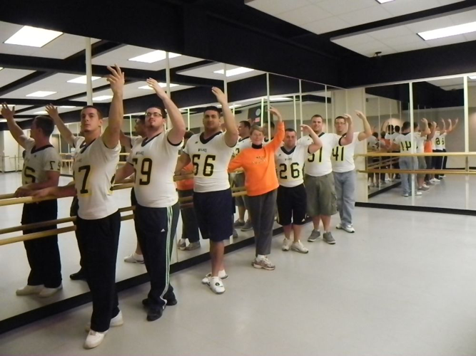 The Football Player versus the Ballerina