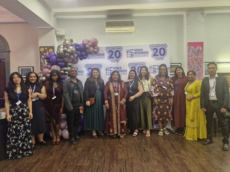 20 Years of Voice, Power and Change: Celebrating Two Decades of Voice4Change England