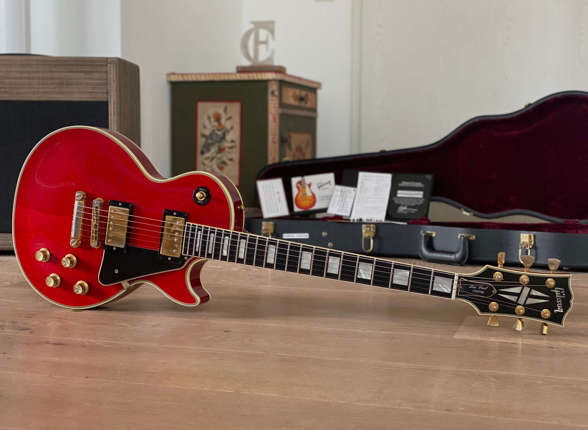 Gibson CS LTD. Les Paul Custom Korina | MEISTER EDE GUITARS