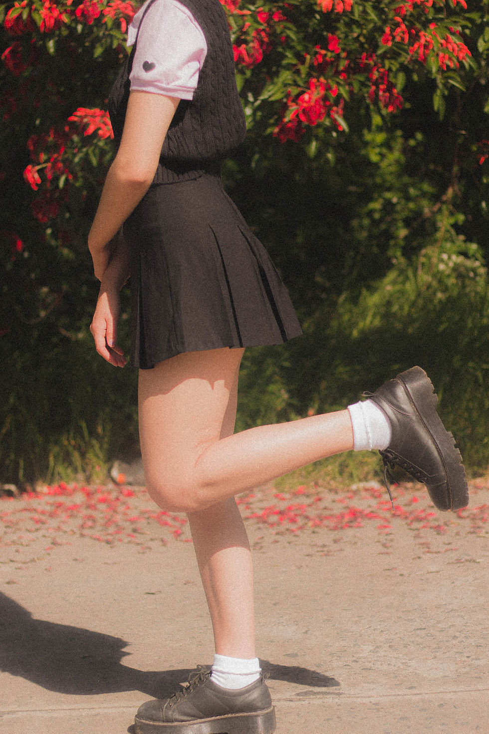 Miniatura: Falda tableada