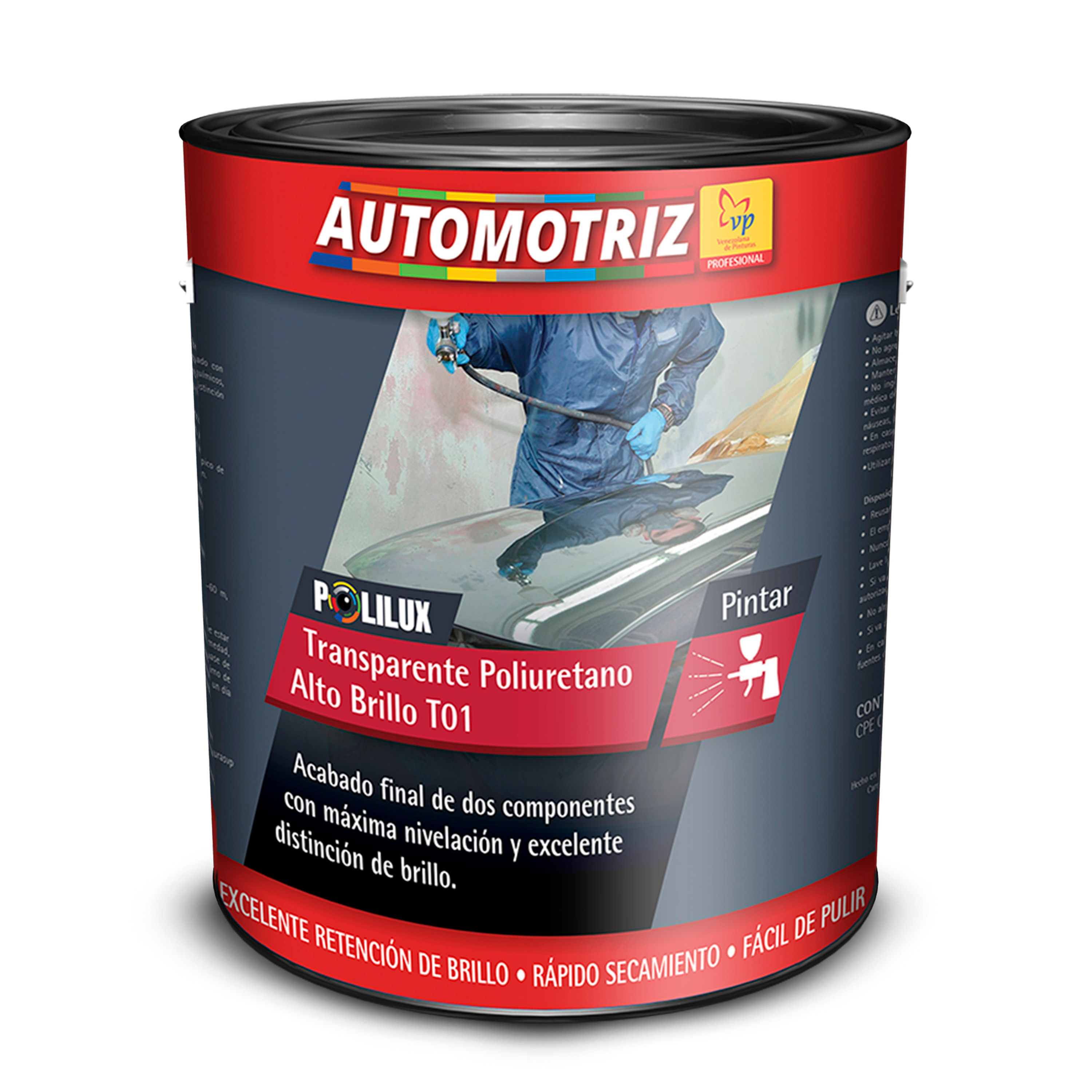 Transparente Poliuretano Alto Brillo T01