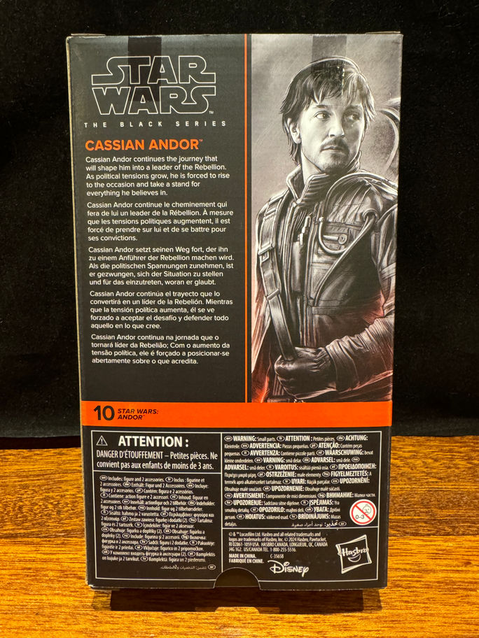 STAR WARS Black Series CASSIAN ANDOR #10 6" Action Figure