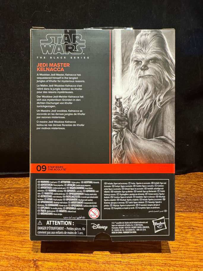 STAR WARS Black Series JEDI MASTER KELNACCA #09 6" Action Figure