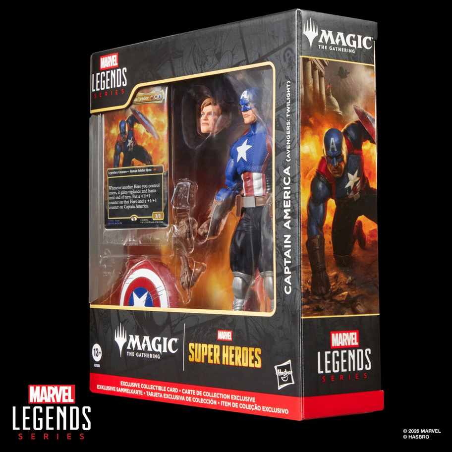 Marvel Super Heroes Magic: The Gathering Marvel Legends Series Captain America
