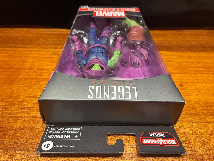 Marvel Legends Mysterio and a figure in a box