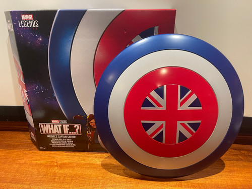 Marvel Legends CAPTAIN CARTER SHIELD Prop Replica | RAWSTARWARS