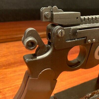 Close-up of a vintage firearm's intricate details